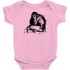 deep depression sad girl Baby Onesie