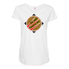 do not touch me Maternity Scoop Neck T-shirt