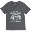 camp crystal lake counselor V-Neck Tee