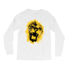 lion yellow Long Sleeve Shirts