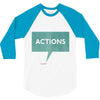 louder than words 3/4 Sleeve Shirt