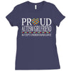 proud autism girlfriend Ladies Fitted T-Shirt