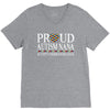proud autism nana V-Neck Tee