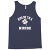 Kiss Me I Am A Nurse St Patricks Day Design Tank Top