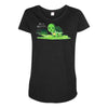 am i a ninja yet Maternity Scoop Neck T-shirt