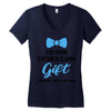 I'm Your Father's Day Gift  Says You're Welcome Baby Boy Women's V-Neck T-Shirt