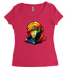 faces of aran clearance Women's Triblend Scoop T-shirt