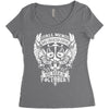All Men are Created Equal but Only the Best are Born in October Women's Triblend Scoop T-shirt