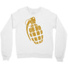 granate grenade waffe weapon krieg war pc game classic usa army Crewneck Sweatshirt