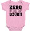 zero fuks given Baby Onesie