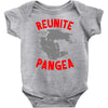 reunite pangea Baby Onesie