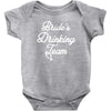 bride's drinking team diamond ring bachelorette Baby Bodysuit