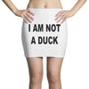 i am not a duck Mini Skirts