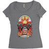 church of the sun Women's Triblend Scoop T-shirt