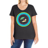 school out for summer Ladies Curvy T-Shirt