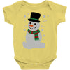 christmas snowman Baby Onesie