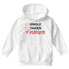 Too Busy Playing Fortnite Youth Hoodie