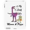 mama &amp; pizza dinasour iPad 3 and 4 Case