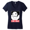 THE WAY Women's V-Neck T-Shirt