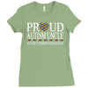 proud autism uncle Ladies Fitted T-Shirt