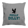 Philly Dilly Throw Pillow