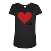 Bestie Maternity Scoop Neck T-shirt
