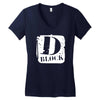 d block Women's V-Neck T-Shirt