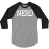 nerd printed 3/4 Sleeve Shirt
