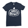 happy halloween 5 Ladies Fitted T-Shirt