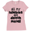 lullabies Ladies Fitted T-Shirt