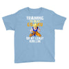 Training To Beat Goku Youth Tee