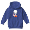 skull bunny Youth Hoodie