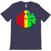 rasta skull and crossbones T-Shirt