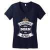 Legends Are Born In April Women's V-Neck T-Shirt