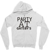 party at gatsby's Zipper Hoodie