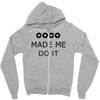 coco made me do it t shirt top tumblr tee tshirt swag dope rihanna cel Zipper Hoodie