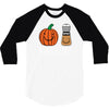 pumpkin spice 3/4 Sleeve Shirt