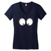 googly eyes Women's V-Neck T-Shirt