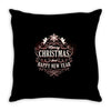 christmas happy new years Throw Pillow