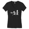 pulp simpson Women's V-Neck T-Shirt