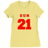 DUN 21 Ladies Fitted T-Shirt