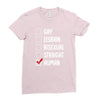 Lgbt Checklist Ladies Fitted T-Shirt
