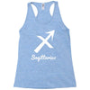 saggittarius zodiac Racerback Tank