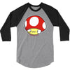 twitchy mushroom! 3/4 Sleeve Shirt