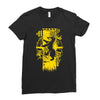 badger crest Ladies Fitted T-Shirt