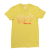 horror hands Ladies Fitted T-Shirt