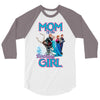 mom of the birthday girl 3/4 Sleeve Shirt