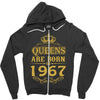 queens are born in 1967 Zipper Hoodie