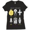 select your ship Ladies Fitted T-Shirt