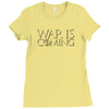 Dominion War is Coming Ladies Fitted T-Shirt